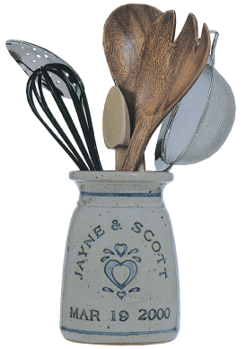 Personalized wedding, anniversary, baby, pet, Christmas, and other special occasion pottery for you or to give as a gift is a special keepsake.