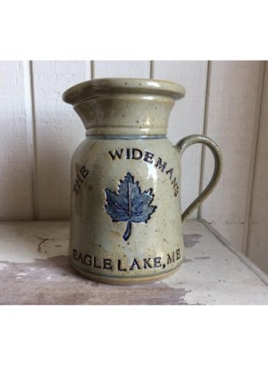 Pitcher with Town Name and Maple Leaf logo
